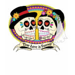 Los Novios Sugar Skull Ladies Shirt (English)