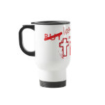 Lose One Get One Free' Christian travel mug