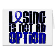 Losing Is Not An Option Ankylosing Spondylitis Greeting Card