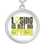 Losing Is Not An Option Bladder Cancer Necklace