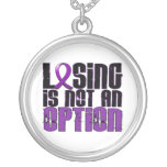 Losing Is Not An Option Crohn's Disease necklaces