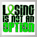 Losing Is Not An Option Lyme Disease Poster