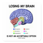 Losing My Brain Is Not An Acceptable Option stickers