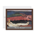 Loss Of Virginity By Paul Gauguin (Best Quality) invitations