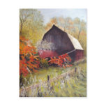 Lost Barn- postcard