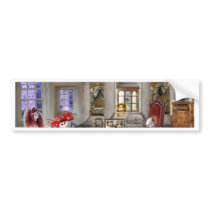LOST IN DOLL LAND BUMPER STICKER