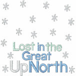 Lost In The Great UpNorth EM Tee embroidered shirts