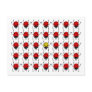 lost ladybug post card