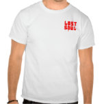 LOST SOUL - Red - Pocket Motif t-shirts