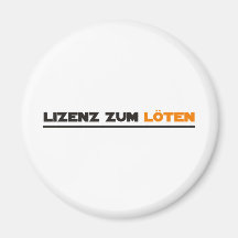 löten fridge magnet