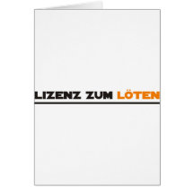 löten greeting cards