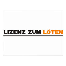 löten postcard