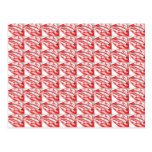 Lots-a-lips Postcard Scarlet (Hot Lips)