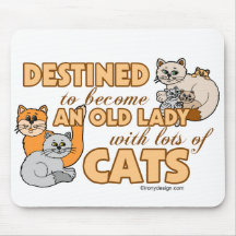 Lots Of Cats Mouse Mat