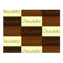Lots of Chocolate Recipe Card Post Cards