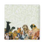Lots of Dogs Collage magnet