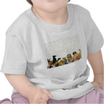Lots of Dogs Collage T-shirts