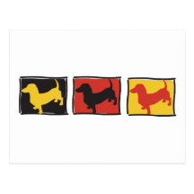 Lots of Doxies Post Cards