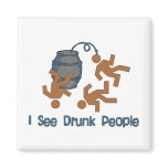 Lots Of Drunk People magnets