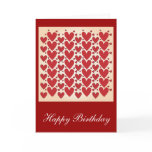 "Lots of Hearts" Birthday Design Card