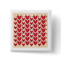 "Lots of Hearts" Design Buttons