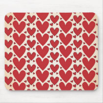 "Lots of Hearts" Design Mousemats