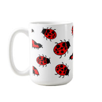 Lots of Ladybugs Ceramic Mug
