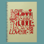 Lots Of love! notebooks