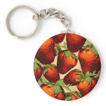 Lots of Strawberries Keychains