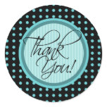 Lotti Dotti - Thank You Sticker (Aqua)
