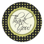 Lotti Dotti - Thank You Sticker (Saffron)