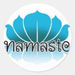 Lotus Blue Sticker