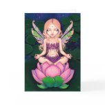"Lotus Fairy" Greeting Card