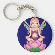 "Lotus Fairy" Keychain