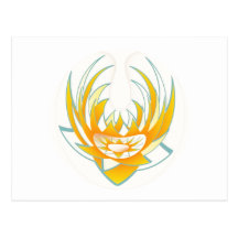 LOTUS Fire Energy Design Postcard