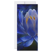 Lotus flower and its meaning rack card template