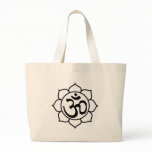 Lotus Flower Aum Symbol bags