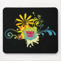 Lotus Flower Colour Burst mousepads