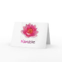 Lotus Flower "Namaste" Yoga Gifts cards