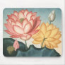 Lotus flowers - Artwork Lotus pad Mouse Pad