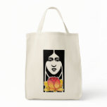 Lotus Girl Tote Bag