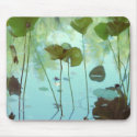 Lotus leaves mousepads