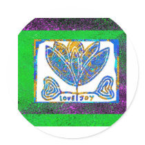 Lotus: Love and Joy Sticker