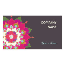 Lotus Mandala Business Card