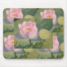 lotus mouse pad