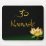 Lotus Namaste mousepad with om