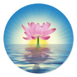 Lotus Reflection Sticker