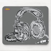 Lotus Skull Mouse Pads