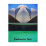 lotus water postcard