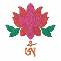 Lotus With Tibetan Om Shirt